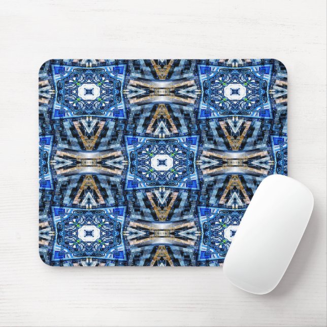 Wintry moments.... mouse pad (With Mouse)