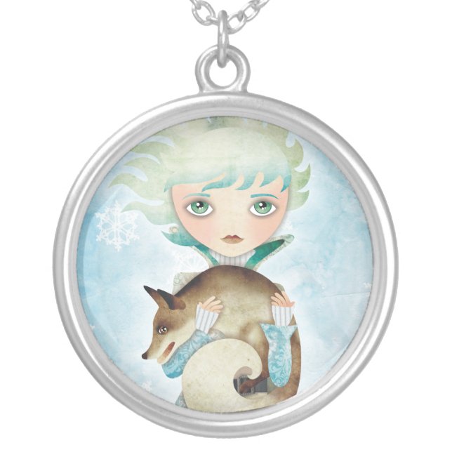 Wintry Prince Sterling Silver Necklace (Front)