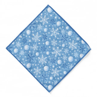 Wintry Snow Bandana