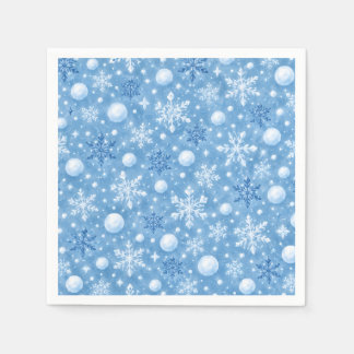 Wintry Snow Napkins