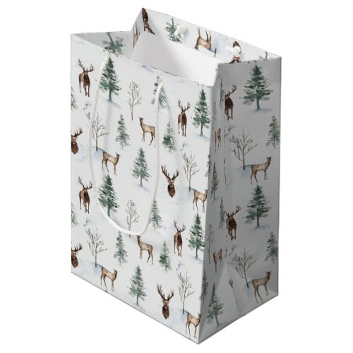 Wintry Wonderland 3 Christmas Holiday Gift Bag