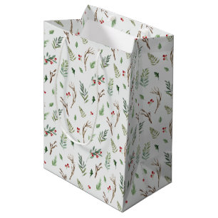 Wintry Wonderland Christmas Holiday Gift Bag