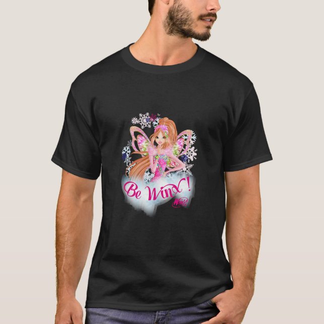Winx Club  Flora Tynix Christmas sweatshirt237 T-Shirt (Front)