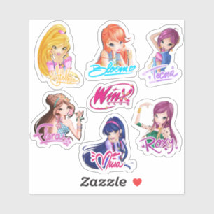 Winx Club Girls Stickers