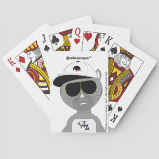 Winzo Raps Cool Cat Playing Cards