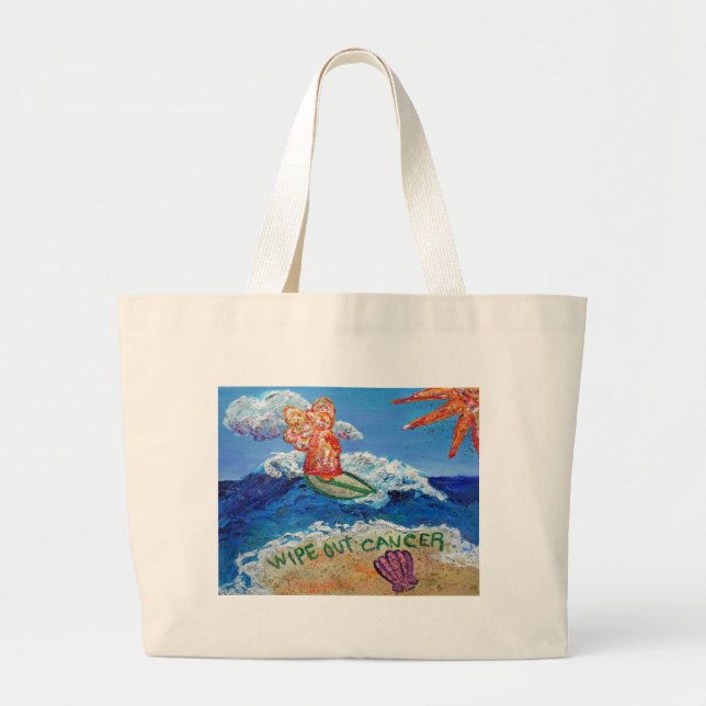Wipe Out Cancer Angel Bag (Front)
