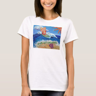 Wipe Out Cancer Angel - Ladies Spaghetti Top