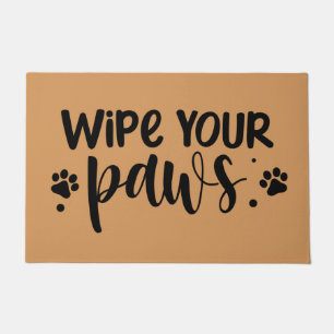 Wipe Your Paws Doormat
