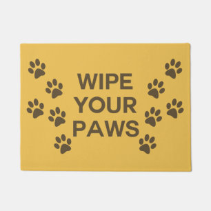 Wipe Your Paws Doormat