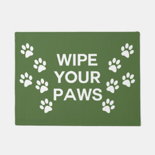Wipe Your Paws Doormat