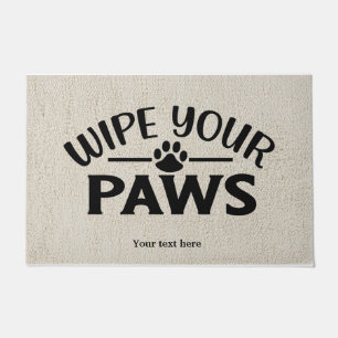 Wipe your paws doormat