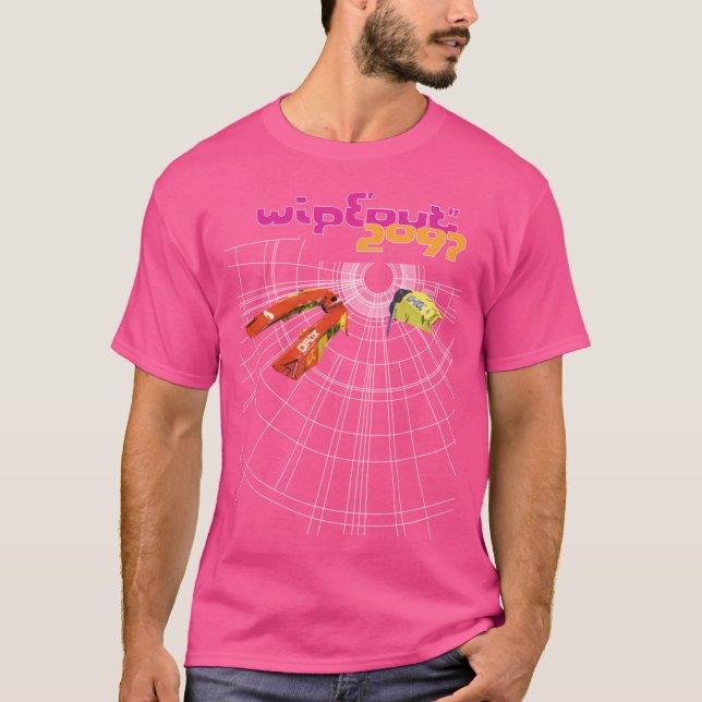 Wipeout 2097 - Game Cover T-Shirt (Front)