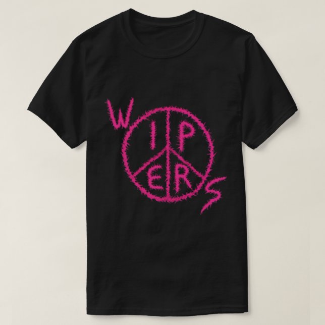 Wipers Band Logo Classic T-shirt (Design Front)