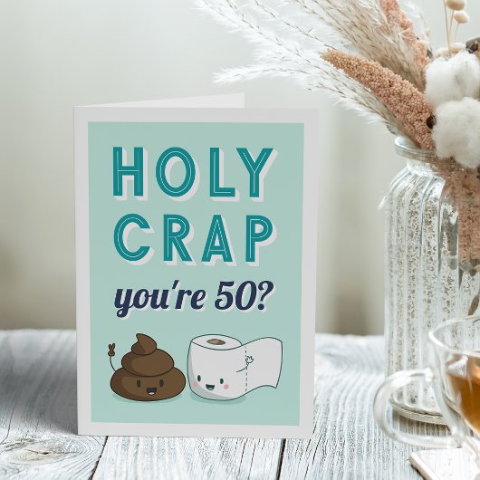 Wiping Away Another Year | Custom Age Birthday Cards