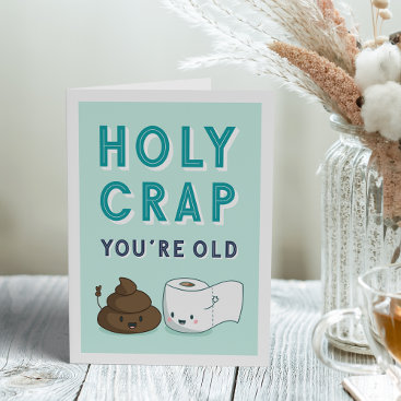 Wiping Away Another Year | Funny Birthday Card