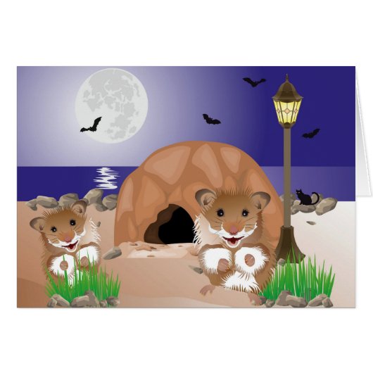 Wir sind umgezogen Karte (Front Horizontal)