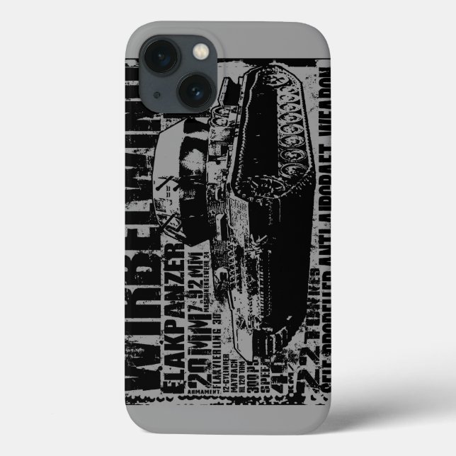 Wirbelwind iPhone / iPad case (Back)