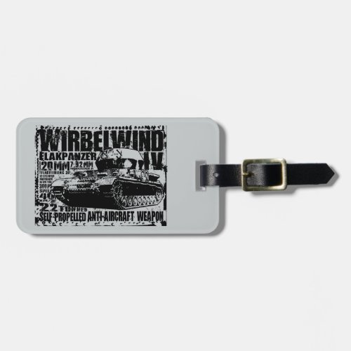 Wirbelwind Luggage Tag