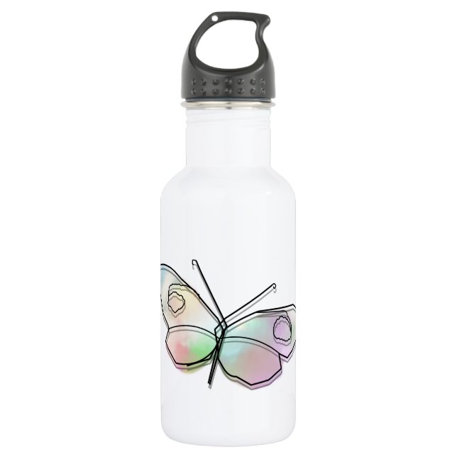 Wire Butterfly Water Bottle (Front)