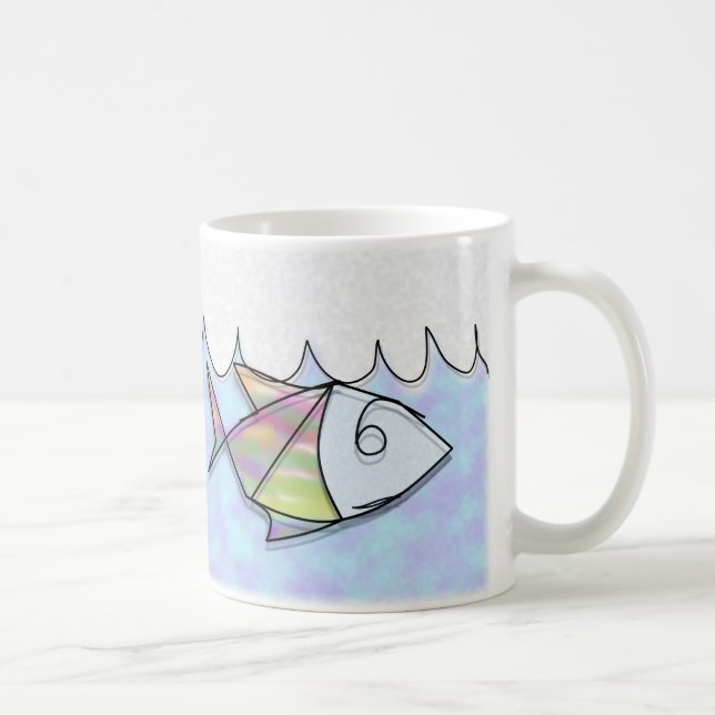 Wire Fish Coffee Mug (Right)