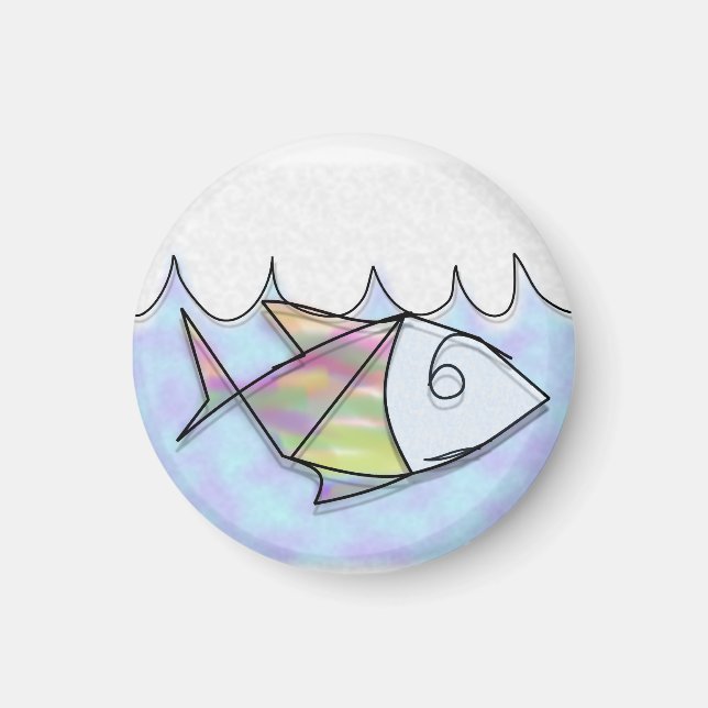 Wire Fish Magnet (Front)