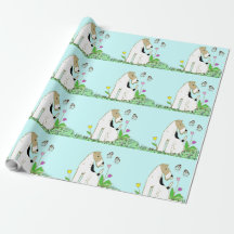 Wire Fox Terrier & Butterfly