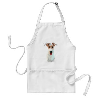 Wire Fox Terrier Dad 2 Adult Apron