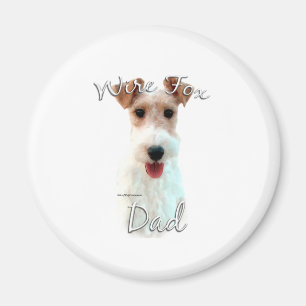 Wire Fox Terrier Dad 2 Magnet