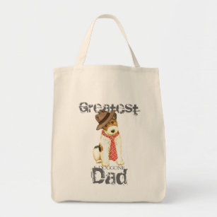 Wire Fox Terrier Dad Tote Bag