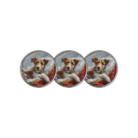 Wire Fox Terrier Dog Christmas Festive