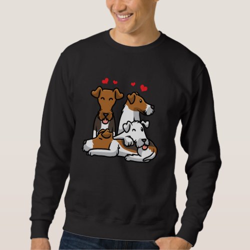 Wire Fox Terrier Dog Sweatshirt