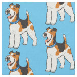 Wire Fox Terrier  Fabric