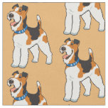 Wire Fox Terrier Fabric