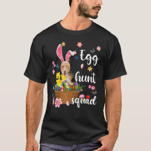 Wire Fox Terrier Happy Easter Day Easter Colorful T-Shirt