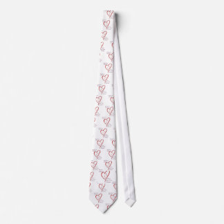 Wire Fox Terrier Heart Belongs Tie