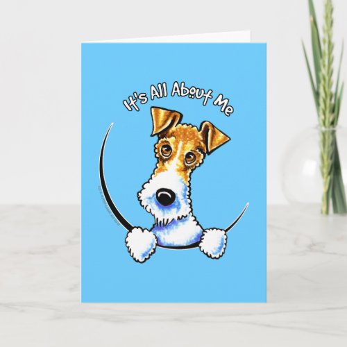 Wire Fox Terrier IAAM Card