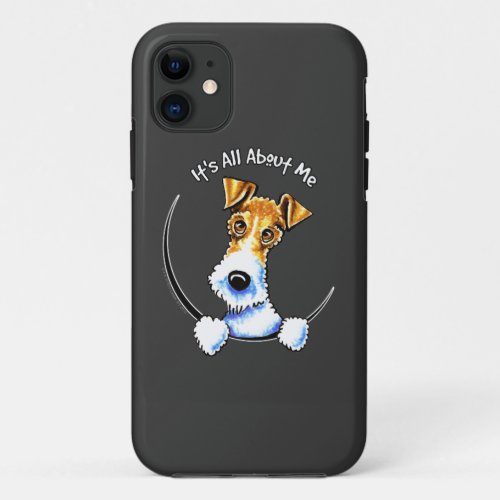 Wire Fox Terrier IAAM iPhone 11 Case