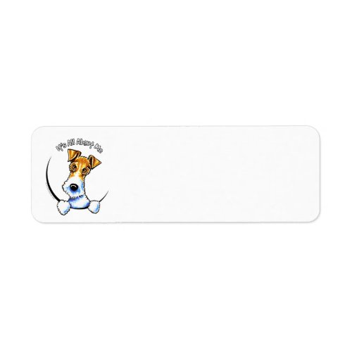 Wire Fox Terrier IAAM Label