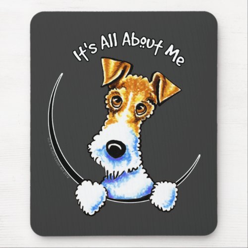 Wire Fox Terrier IAAM Mouse Pad