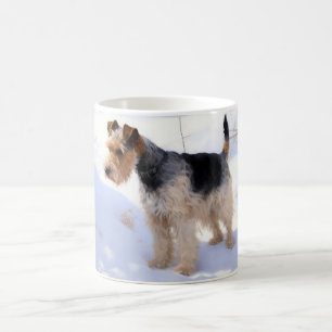 Wire Fox Terrier Let It Snow Christmas Coffee Mug