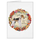 Wire Fox Terrier Love (Front)