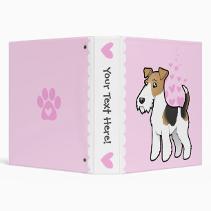 Wire Fox Terrier Love Binder