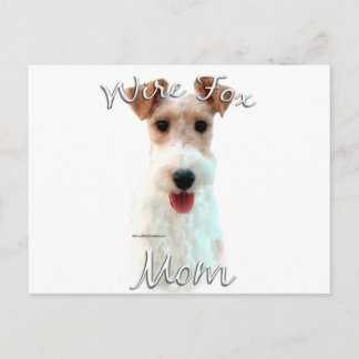 Wire Fox Terrier Mom 2 Postcard