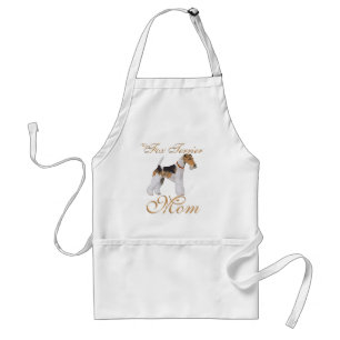 Wire Fox Terrier Mother's Day Adult Apron