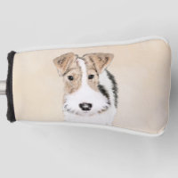 Wire Fox Terrier Painting - Cute Original Dog Art