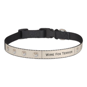 Wire Fox Terrier Painting - Cute Original Dog Art Pet Collar