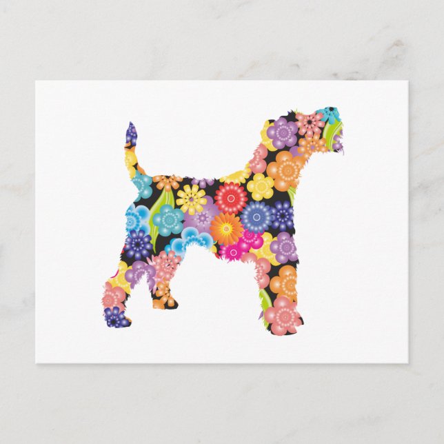 Wire Fox Terrier Postcard (Front)