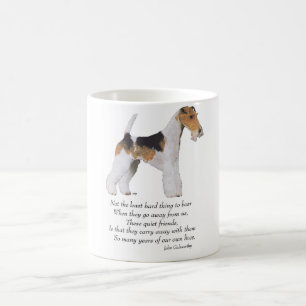 Wire Fox Terrier Rainbow Bridge Coffee Mug