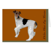 Wire Hair Fox Terrier (Front Horizontal)