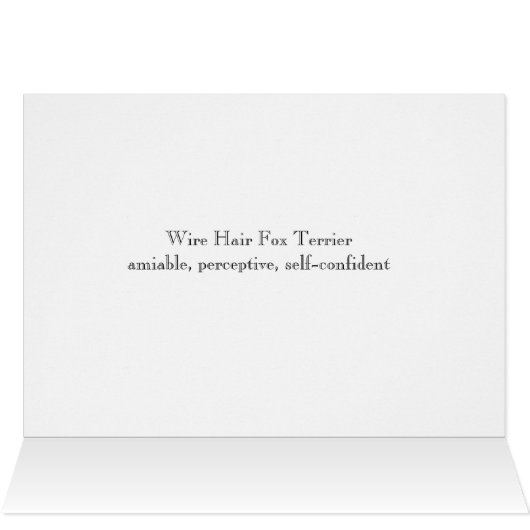 Wire Hair Fox Terrier (Inside Horizontal (Top))